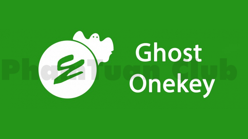 Phần mềm Onekey Ghost