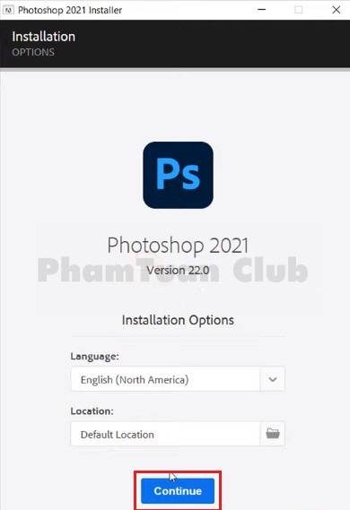 Hướng dẫn cài đặt photoshop 2021