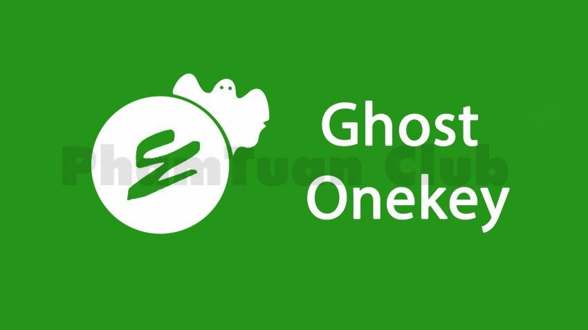 Cách cài đặt phần mềm Onekey Ghost