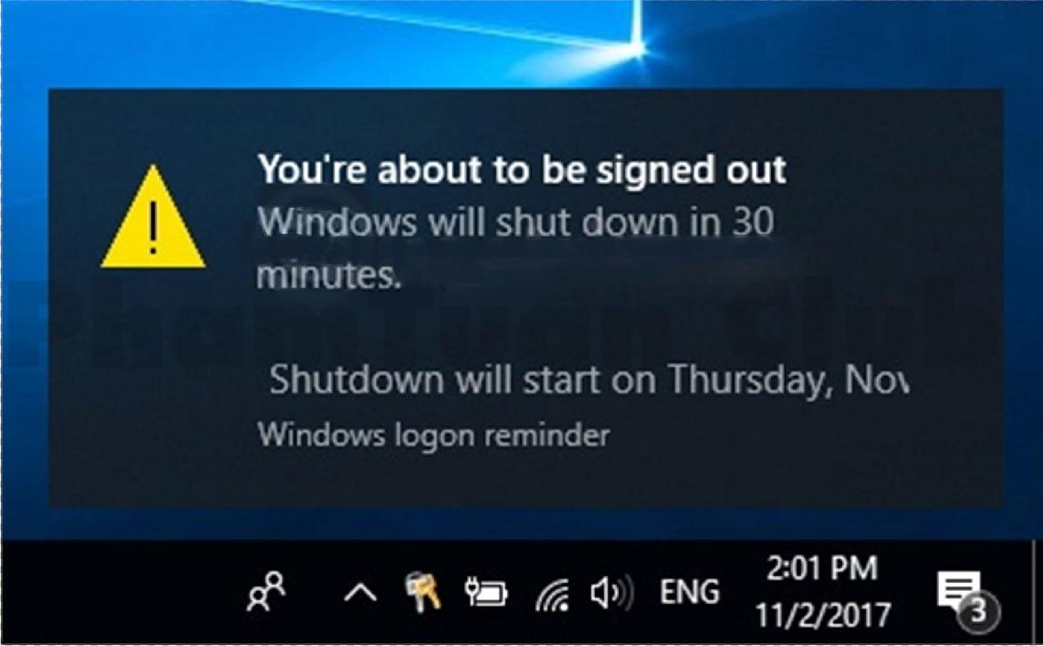 Cách hẹn giờ máy tính trên windows