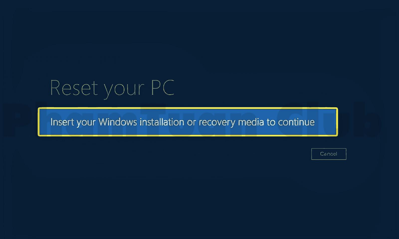 Cách cài đặt lại Windows 10 từ boot