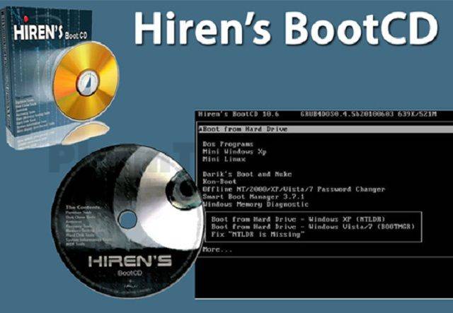 Cách Ghost Win 7 bằng USB với công cụ Hiren's BootCD 