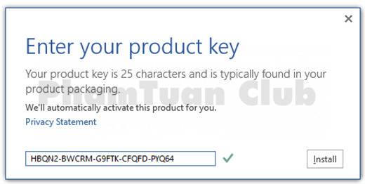 key active office 365