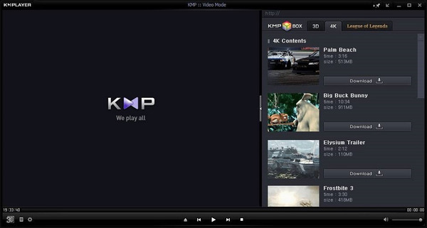 phần mềm xem video Phần mềm KMPlayer