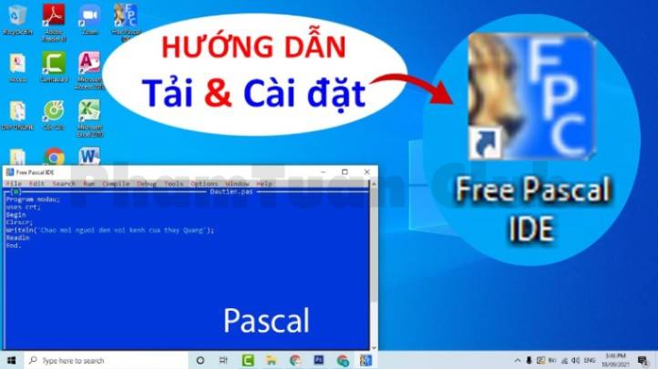 Cách tải phần mềm Free Pascal về máy